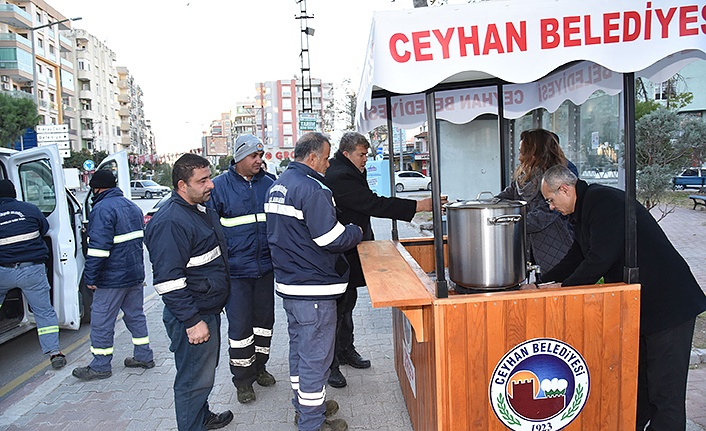 Ceyhan'da Sabah çorbası Belediyeden