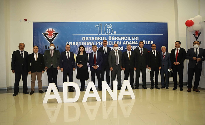 16. TÜBİTAK Adana Bölge sergisi açıldı